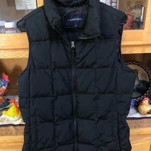 Lands End Puffer Vest Womens Medium
